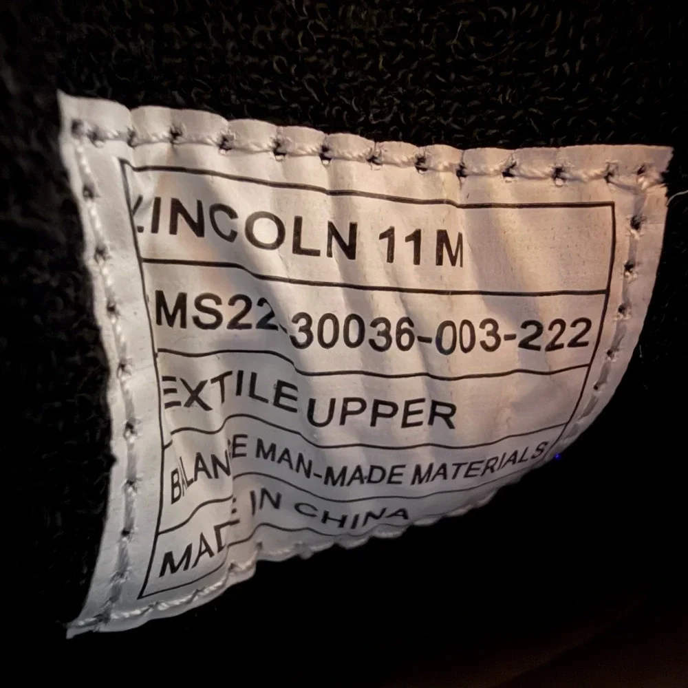 Bear trap Lincoln Slip On Boat Shoes Black Size 11M